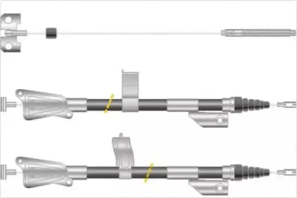 Трос, стояночная тормозная система MGA купить