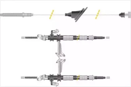 Трос, стояночная тормозная система MGA купить