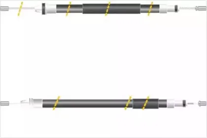 Трос, стояночная тормозная система MGA купить