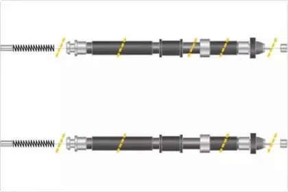 Трос, стояночная тормозная система MGA купить