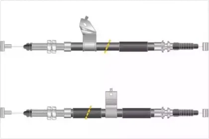 Трос, стояночная тормозная система MGA купить