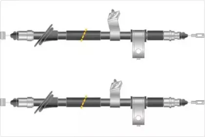 Трос, стояночная тормозная система MGA купить