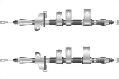 Трос, стояночная тормозная система MGA купить