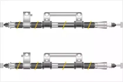 Трос, стояночная тормозная система MGA купить