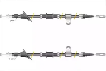 Трос, стояночная тормозная система MGA купить