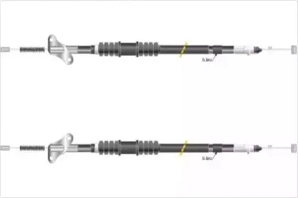 Трос, стояночная тормозная система MGA купить
