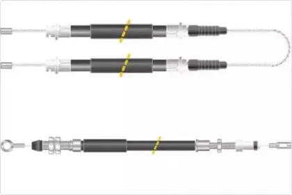 Трос, стояночная тормозная система MGA купить