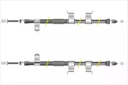 Трос, стояночная тормозная система MGA купить