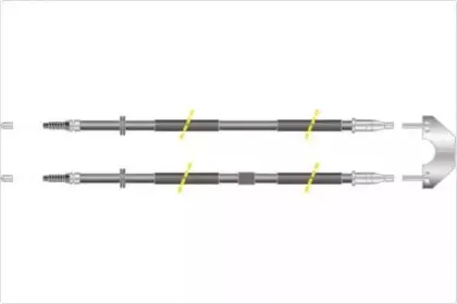 Трос, стояночная тормозная система MGA купить