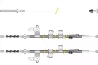 Трос, стояночная тормозная система MGA купить