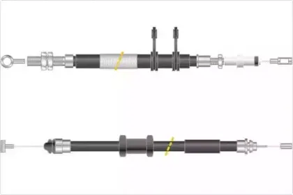 Трос, стояночная тормозная система MGA купить
