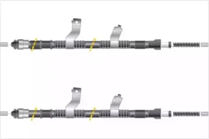 Трос, стояночная тормозная система MGA купить