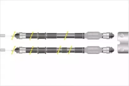 Трос, стояночная тормозная система MGA купить