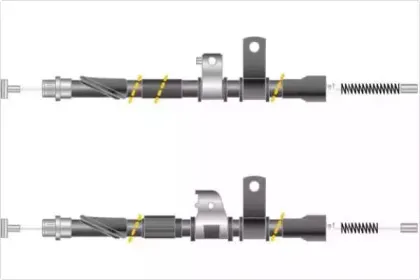 Трос, стояночная тормозная система MGA купить