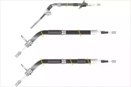 Трос, стояночная тормозная система MGA купить