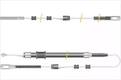 Трос, стояночная тормозная система MGA купить