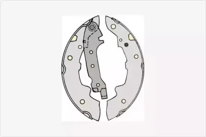 Комплект тормозных колодок MGA купить