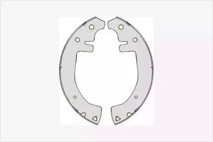 Комплект тормозных колодок MGA купить