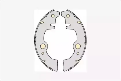 Комплект тормозных колодок MGA купить