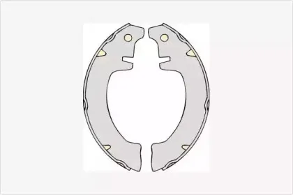 Комплект тормозных колодок MGA купить