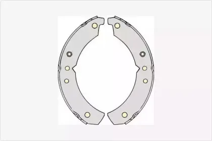 Комплект тормозных колодок MGA купить