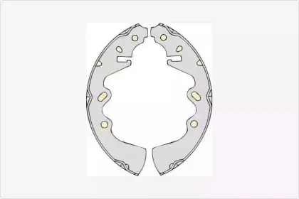 Комплект тормозных колодок MGA купить