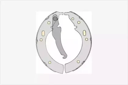 Комплект тормозных колодок MGA купить