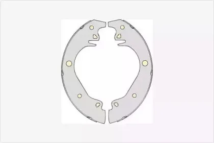 Комплект тормозных колодок MGA купить
