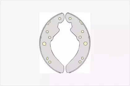 Комплект тормозных колодок MGA купить