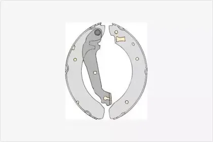 Комплект тормозных колодок MGA купить