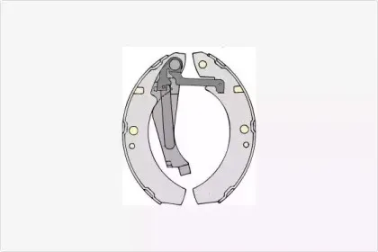 Комплект тормозных колодок MGA купить