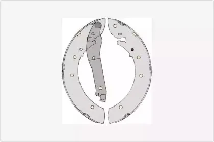 Комплект тормозных колодок MGA купить