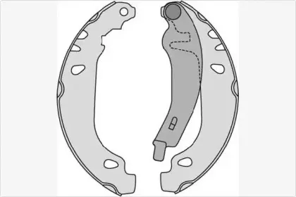 Комплект тормозных колодок MGA купить