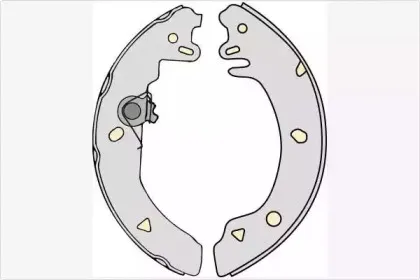 Комплект тормозных колодок MGA купить