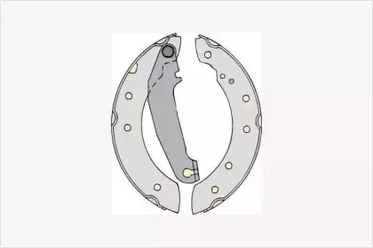 Комплект тормозных колодок MGA купить