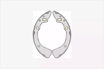 Комплект тормозных колодок MGA купить