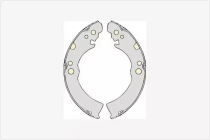 Комплект тормозных колодок MGA купить