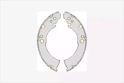 Комплект тормозных колодок MGA купить