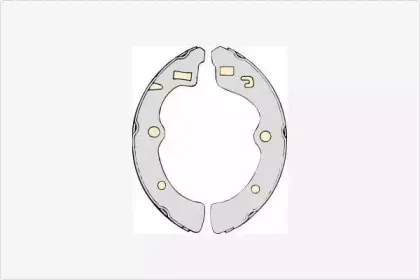 Комплект тормозных колодок MGA купить