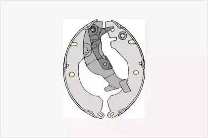 Комплект тормозных колодок MGA купить