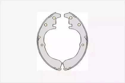 Комплект тормозных колодок MGA купить