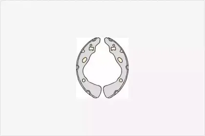 Комплект тормозных колодок MGA купить