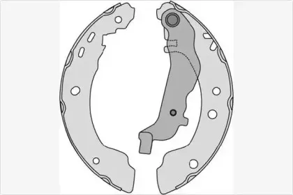 Комплект тормозных колодок MGA купить