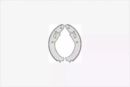 Комплект тормозных колодок MGA купить