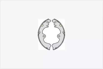 Комплект тормозных колодок MGA купить