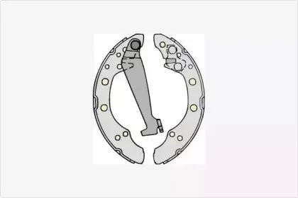 Комплект тормозных колодок MGA купить