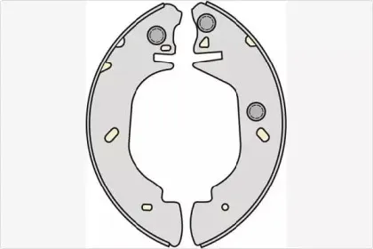Комплект тормозных колодок MGA купить