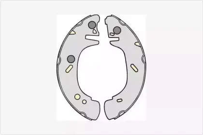 Комплект тормозных колодок MGA купить