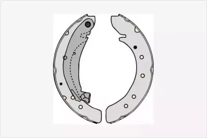 Комплект тормозных колодок MGA купить