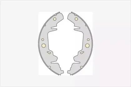 Комплект тормозных колодок MGA купить